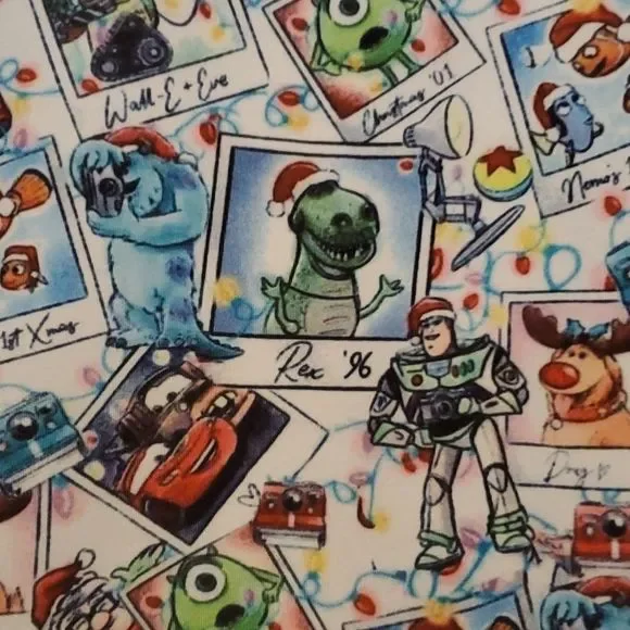 NEW PIXAR CHRISTMAS TEE - Picture 2 of 2